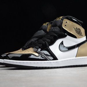 newNike Air Jordan 1 High Top Basketball Shoes Bla